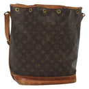 LOUIS VUITTON Monogram Noe Shoulder Bag M42224 LV Auth 126279-1