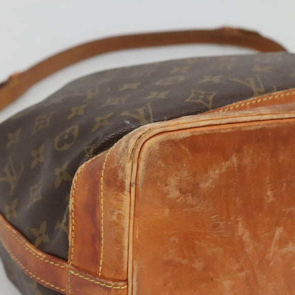 LOUIS VUITTON Monogram Noe Shoulder Bag M42224 LV Auth 126279
