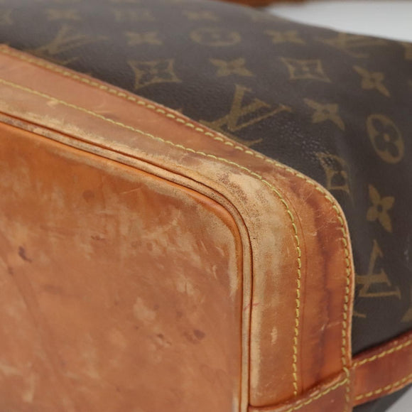 LOUIS VUITTON Monogram Noe Shoulder Bag M42224 LV Auth 126279