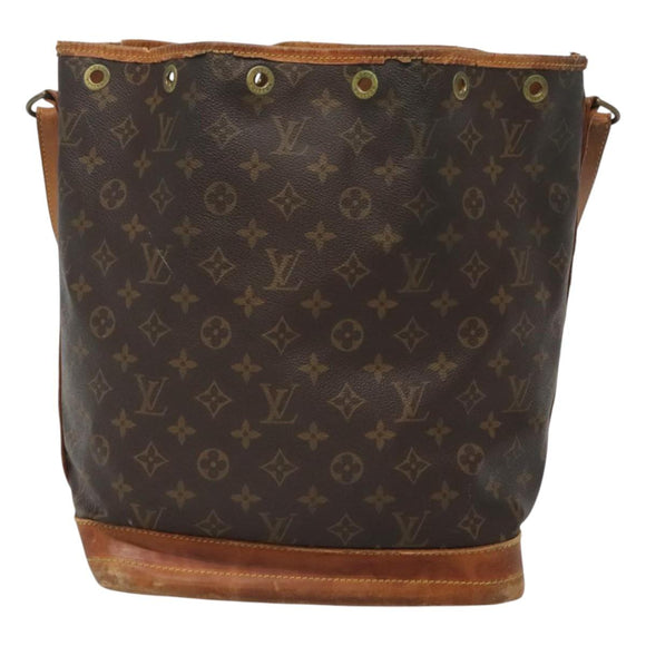 LOUIS VUITTON Monogram Noe Shoulder Bag M42224 LV Auth 126279