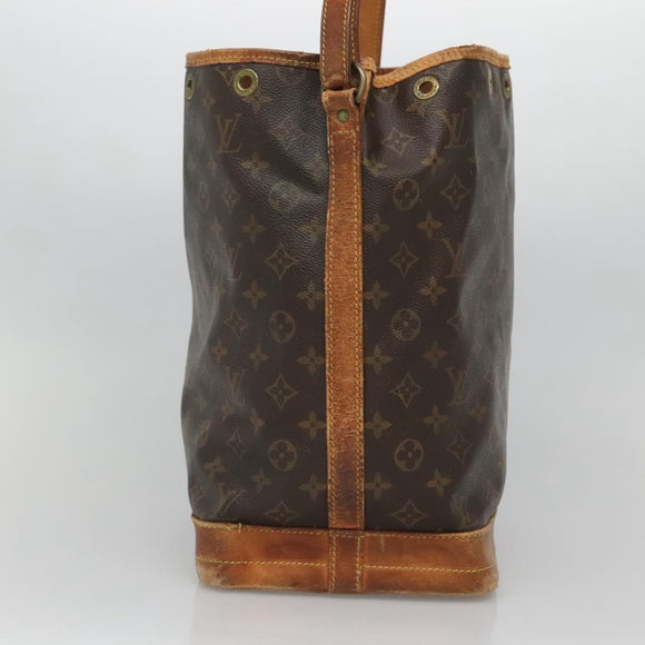 LOUIS VUITTON Monogram Noe Shoulder Bag M42224 LV Auth 126279