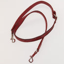 LOUIS VUITTON Hand Bag 2way 2014Stainless Steel Red LV Auth 126285-26