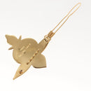 LOUIS VUITTON Characters Baretta metal White M92595 LV Auth 126287V-12