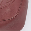 GUCCI Shoulder Bag Leather Pink Gold 308364 Auth 126289-11