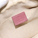 GUCCI Shoulder Bag Leather Pink Gold 308364 Auth 126289-15