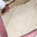 GUCCI Shoulder Bag Leather Pink Gold 308364 Auth 126289-16