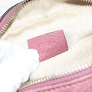 GUCCI Shoulder Bag Leather Pink Gold 308364 Auth 126289-20