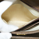 GUCCI Shoulder Bag Leather Brown Gold Auth 126290-11