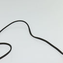 GUCCI GG Supreme Web Sherry Line Shoulder Bag PVC Black 156 02 066 Auth 126298-8