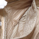 PRADA Tote Bag Nylon Beige Silver Auth 126300-22