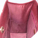 BURBERRY Nova Check Hand Bag Canvas Beige Gold Auth 126305-17