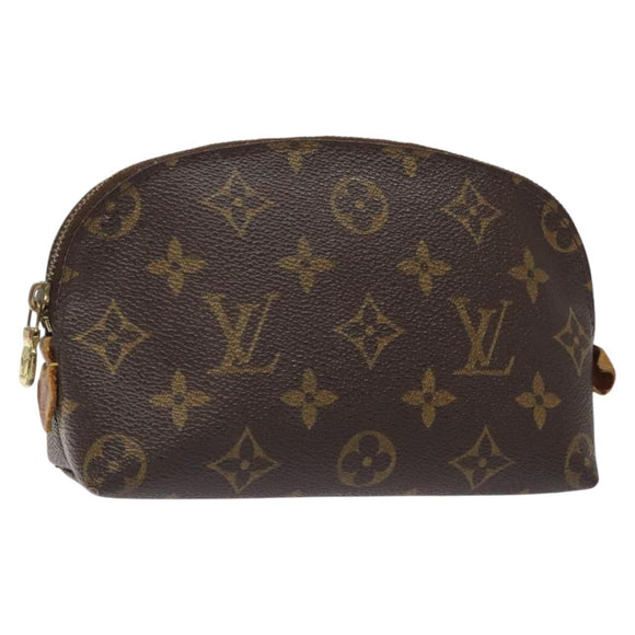 LOUIS VUITTON Monogram Pochette Cosmetic PM Pouch M43998 LV Auth 126308