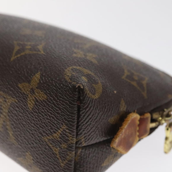 LOUIS VUITTON Monogram Pochette Cosmetic PM Pouch M43998 LV Auth 126308
