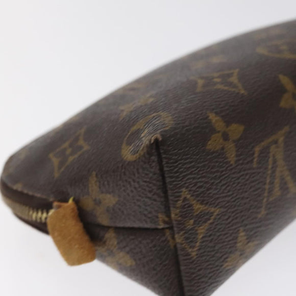 LOUIS VUITTON Monogram Pochette Cosmetic PM Pouch M43998 LV Auth 126308