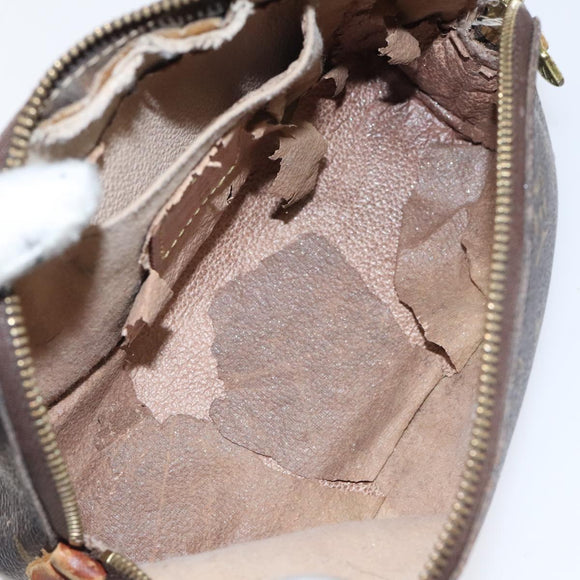 LOUIS VUITTON Monogram Pochette Cosmetic PM Pouch M43998 LV Auth 126308