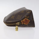 LOUIS VUITTON Monogram Pochette Cosmetic PM Pouch M43998 LV Auth 126308-5