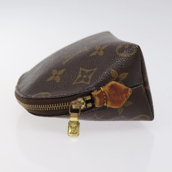 LOUIS VUITTON Monogram Pochette Cosmetic PM Pouch M43998 LV Auth 126308
