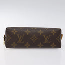 LOUIS VUITTON Monogram Pochette Cosmetic PM Pouch M43998 LV Auth 126308-7