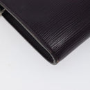 LOUIS VUITTON Epi Pochette Accessoires Pouch Purple Cassis M5298K LV Auth 126313-14