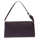 LOUIS VUITTON Epi Pochette Accessoires Pouch Purple Cassis M5298K LV Auth 126313-13