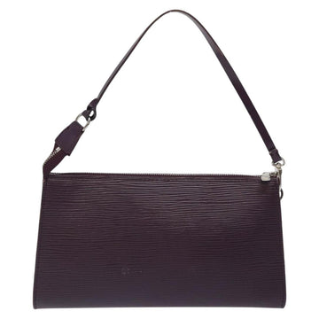 LOUIS VUITTON Epi Pochette Accessoires Pouch Purple Cassis M5298K LV Auth 126313 - 0