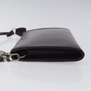 LOUIS VUITTON Epi Pochette Accessoires Pouch Purple Cassis M5298K LV Auth 126313-4