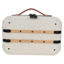 LOUIS VUITTON Monogram Future Trunk Hand Bag White M21950 LV Auth 126317M-13