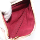 LOUIS VUITTON Monogram Multicolor Pochette MM Pouch White M60028 LV Auth 126318-16