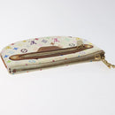 LOUIS VUITTON Monogram Multicolor Pochette MM Pouch White M60028 LV Auth 126318-6