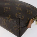 LOUIS VUITTON Monogram Pochette Cosmetic PM Pouch M43998 LV Auth 126340-15