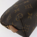 LOUIS VUITTON Monogram Pochette Cosmetic PM Pouch M43998 LV Auth 126340-16