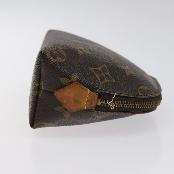 LOUIS VUITTON Monogram Pochette Cosmetic PM Pouch M43998 LV Auth 126340