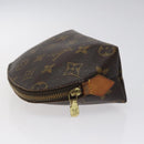 LOUIS VUITTON Monogram Pochette Cosmetic PM Pouch M43998 LV Auth 126340-4
