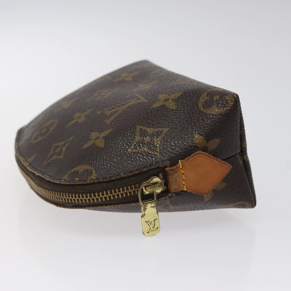 LOUIS VUITTON Monogram Pochette Cosmetic PM Pouch M43998 LV Auth 126340