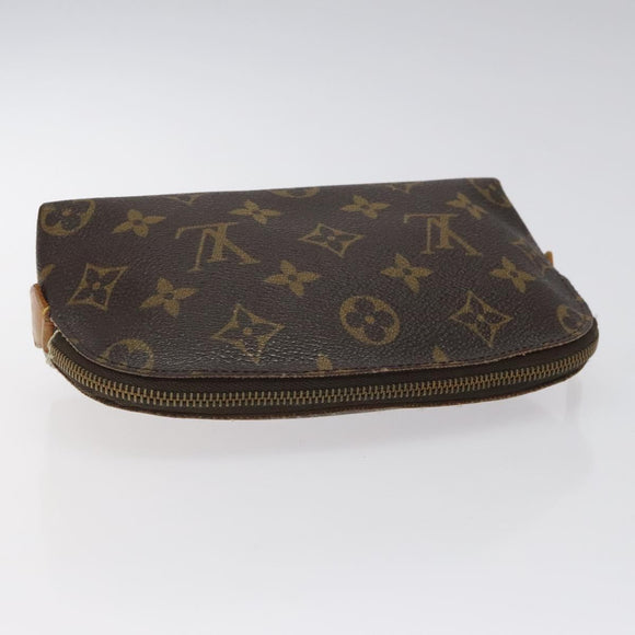 LOUIS VUITTON Monogram Pochette Cosmetic PM Pouch M43998 LV Auth 126340