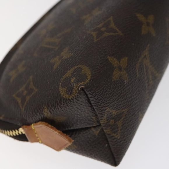 LOUIS VUITTON Monogram Pochette Cosmetic PM Pouch M43998 LV Auth 126341