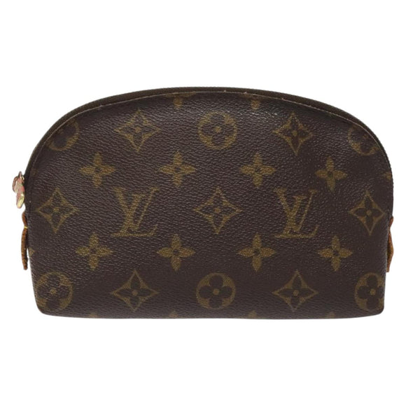 LOUIS VUITTON Monogram Pochette Cosmetic PM Pouch M43998 LV Auth 126341