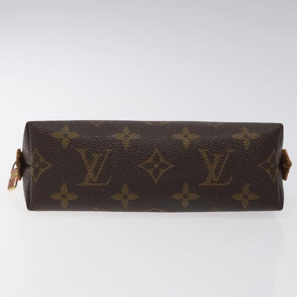 LOUIS VUITTON Monogram Pochette Cosmetic PM Pouch M43998 LV Auth 126341