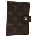 LOUIS VUITTON Monogram Etui Palm PDA Day Planner Cover M63028 LV Auth 126344-1