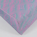 LOUIS VUITTON Monogram Empreinte On The Go PM Bag 2way Blue M46067 Auth 126345SM-9