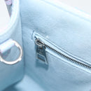 LOUIS VUITTON Monogram Empreinte On The Go PM Bag 2way Blue M46067 Auth 126345SM-19