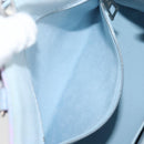 LOUIS VUITTON Monogram Empreinte On The Go PM Bag 2way Blue M46067 Auth 126345SM-20