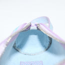 LOUIS VUITTON Monogram Empreinte Micro Papillon Pouch Lila M00837 Auth 126346M-21