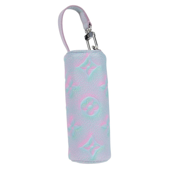 LOUIS VUITTON Monogram Empreinte Micro Papillon Pouch Lila M00837 Auth 126346SAM