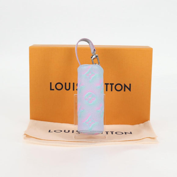 LOUIS VUITTON Monogram Empreinte Micro Papillon Pouch Lila M00837 Auth 126346SAM