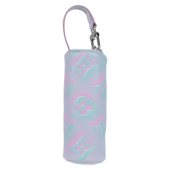 LOUIS VUITTON Monogram Empreinte Micro Papillon Pouch Lila M00837 Auth 126346SAM