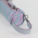 LOUIS VUITTON Monogram Empreinte Micro Papillon Pouch Lila M00837 Auth 126346M-6