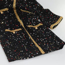 CHANEL One Piece Shirt Tweed Black CC Auth 126348M-5