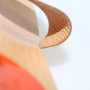 HERMES Sandals Patent leather Orange Auth 126351-31