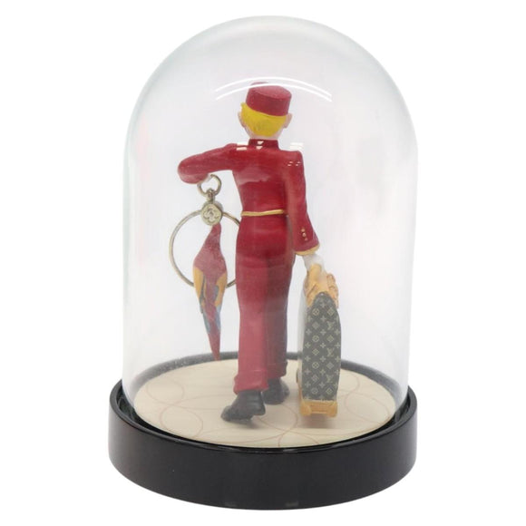 LOUIS VUITTON Bell Boy Snow Globe Clear M99551 LV Auth 126352